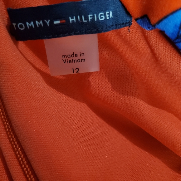 Tommy Hilfiger Orange Floral Jumpsuit - Picture 3 of 7